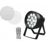 EUROLITE LED IP PAR 14x10W HCL projetor wash exterior RGBWA+UV com PowerCON TRUE1 e proteção IP65 51914172