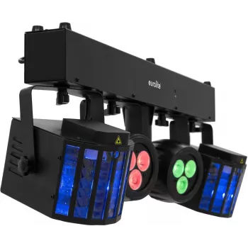 Conjunto de luz compacto EUROLITE LED KLS-120 Laser FX II 42109650