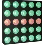 EUROLITE LED Pixel Matrix Panel 5x5 RGB/WW com controlo de píxeis e DMX