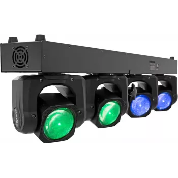 EUROLITE LED TMH Bar B240 Moving-Head Beam 4x 60W RGBW 2° Ângulo de projeção