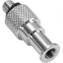 EUROLITE Mini TV Spigot 16 mm Ø com rosca M10 aço inoxidável acessório de palco
