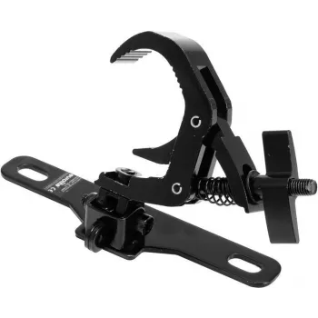 Suporte Omega 62 EUROLITE com morsa Quick-Lock para trave 30-35mm, preto 51786581