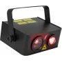 EUROLITE PolarStar RGB Laser 193mW Efeito céu estrelado e aurora boreal DMX preto