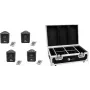 EUROLITE Conjunto 4x AKKU TL-3 TCL QuickDMX + mala com função de carregamento 20000399