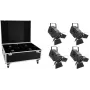 EUROLITE conjunto 4x LED THA-250F + mala 20000162