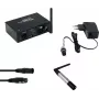 EUROLITE conjunto interface freeDMX AP Wi-Fi + transmissor QuickDMX Wireless + cabo DMX 20000870