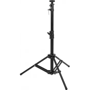 Suporte para followspot EUROLITE STV-150 preto, carga máx. 35 kg, altura até 135 cm