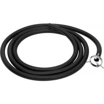 EUROLITE UAN-1 Adaptador universal para máquina de fumo com mangueira, saída de 40 mm, mangueira flexível de 1 m, preto 51702066
