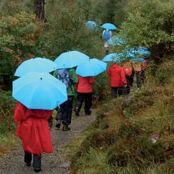 EuroSCHIRM Swing liteflex azul guarda-chuva de tamanho completo em fibra de vidro e poliéster