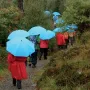 EuroSCHIRM Swing liteflex azul guarda-chuva de tamanho completo em fibra de vidro e poliéster