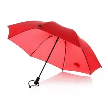 Guarda-chuva grande EuroSCHIRM Swing liteflex vermelho fibra de vidro poliéster