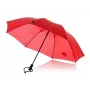 Guarda-chuva grande EuroSCHIRM Swing liteflex vermelho fibra de vidro poliéster