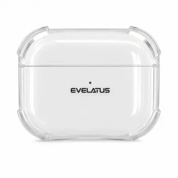 Evelatus Apple AirPods 3 capa protetora de TPU Brilho Transparente