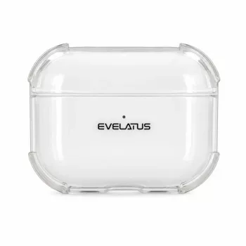 Evelatus Capa de proteção TPU Shine transparente para Apple AirPods 4
