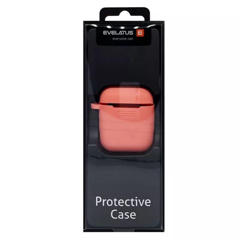 Capa Evelatus EAC04 para Apple AirPods, coral