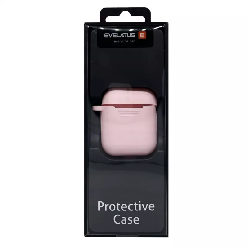 Evelatus Capa EAC04 para Apple AirPods rosa