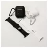 EVELATUS Capa EAC04 para Apple AirPods branca - capa protetora em silicone para AirPods 1.ª e 2.ª geração