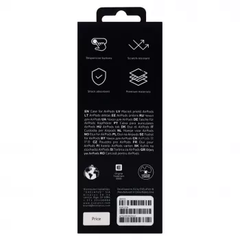 Evelatus Capa para Apple AirPods EAC05 preta