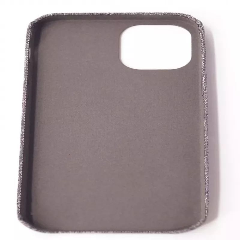 Evelatus capa de tecido para Apple iPhone 12 mini EFC01 - Preto