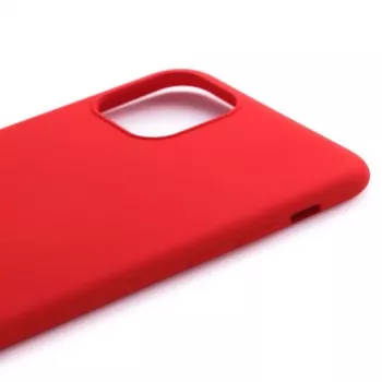 Capa de silicone nano Evelatus para Apple iPhone 11 Soft Touch TPU vermelha