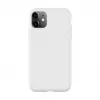 Evelatus Apple iPhone 11 capa de silicone Premium Soft Touch Branco