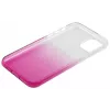 Evelatus capa TPU gradiente para Apple iPhone 11 Pro Max, rosa-vermelho