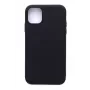 Capa de silicone nano Evelatus para Apple iPhone 11 Pro Max Soft Touch TPU Preto