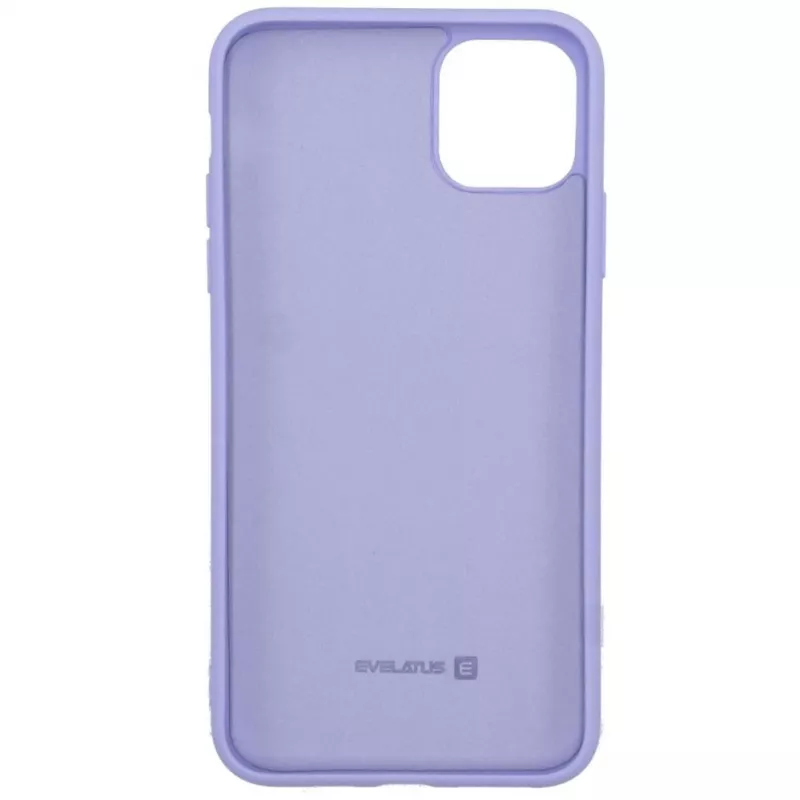 Capa de Silicone Nano Evelatus para Apple iPhone 11 Pro Max Soft Touch TPU Azul