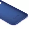 Evelatus Capa de silicone Nano Soft Touch TPU para Apple iPhone 11 Pro Max azul-escuro