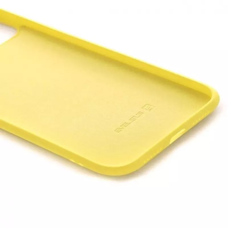 Evelatus Capa de silicone Nano Soft Touch TPU para Apple iPhone 11 Pro amarelo