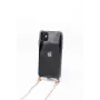 Capa transparente em silicone Evelatus para Apple iPhone 11 Pro com colar TPU dourado
