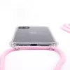 Evelatus Capa transparente de silicone para Apple iPhone 11 Pro com colar TPU transparente