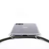 Evelatus Capa transparente de silicone para Apple iPhone 11 com alça de colar TPU transparente