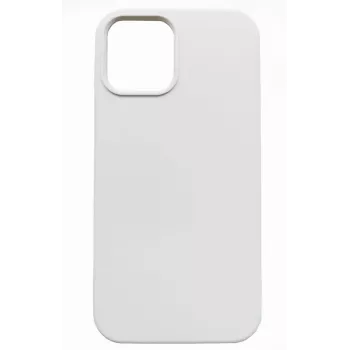 Capa de silicone Evelatus Apple iPhone 12/12 Pro Premium Soft Touch branca