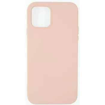 Capa de silicone nano Evelatus para Apple iPhone 12 mini Soft Touch TPU bege