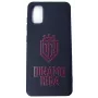 Capa de silicone Evelatus Soft Touch para Apple iPhone 12 Mini DR Logo N4 vermelha