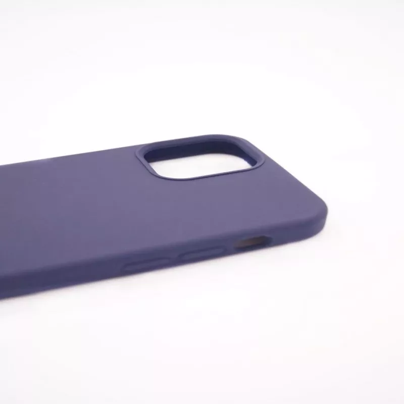 Capa de silicone nano Evelatus Soft Touch em TPU para Apple iPhone 12 Pro Max, azul