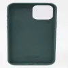 Capa de silicone Premium Soft Touch Evelatus para Apple iPhone 12 Pro Max verde-abeto