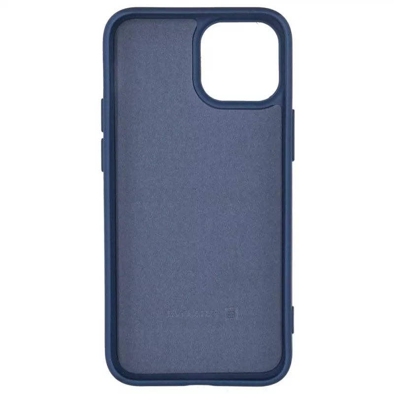 Evelatus Apple iPhone 13 Mini Capa de silicone nano Soft Touch TPU azul
