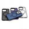 Capa híbrida Evelatus com MagSafe PC+TPU para Apple iPhone 13 Pro Max Preto