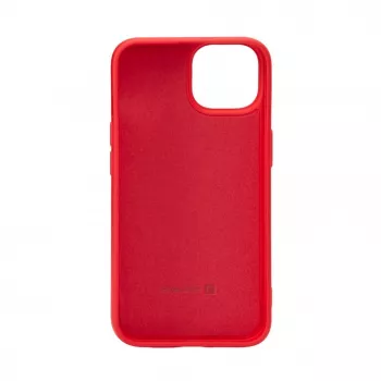Capa de silicone Evelatus Nano para Apple iPhone 14 6.1 Soft Touch TPU Vermelho