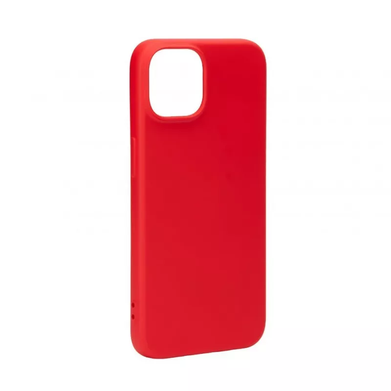 Capa de silicone Evelatus Nano para Apple iPhone 14 6.1 Soft Touch TPU Vermelho