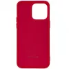 Capa Evelatus Nano Silicone Soft Touch TPU para Apple iPhone 14 Pro 6.1 vermelha