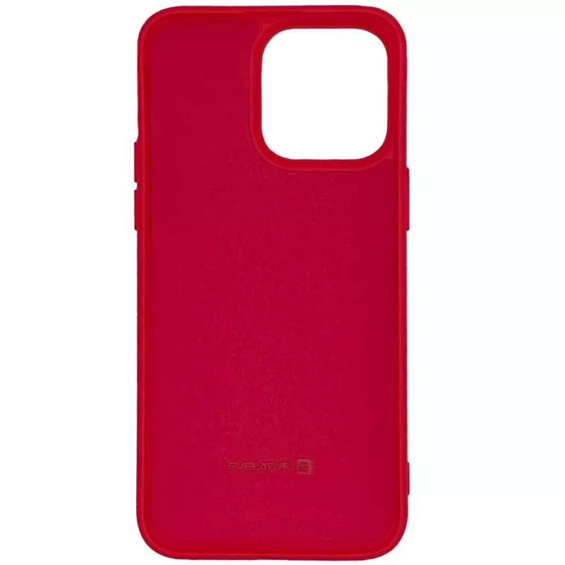 Capa Evelatus Nano Silicone Soft Touch TPU para Apple iPhone 14 Pro 6.1 vermelha