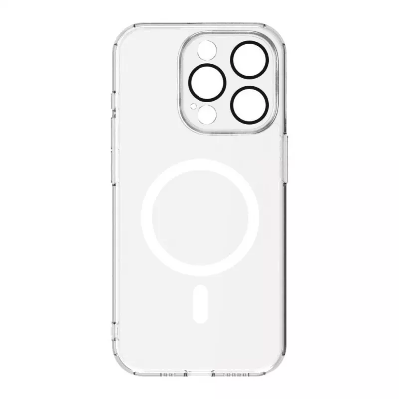 Evelatus Capa transparente com MagSafe e proteção da câmara para Apple iPhone 14 Pro, transparente