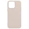 Evelatus Apple iPhone 14 Pro Max 6,7 polegadas Capa de silicone Nano Soft Touch TPU Bege