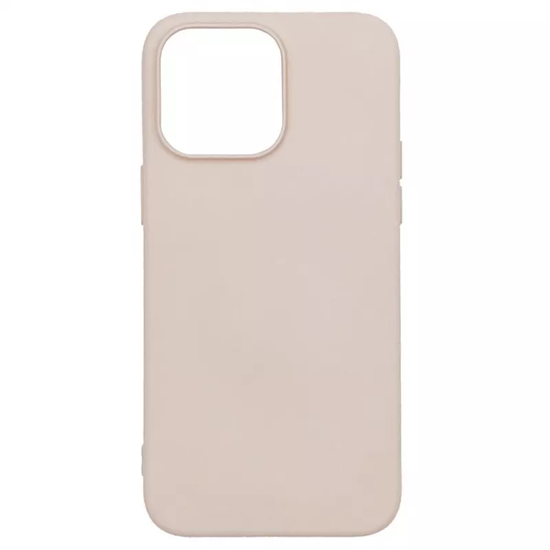 Evelatus Apple iPhone 14 Pro Max 6,7 polegadas Capa de silicone Nano Soft Touch TPU Bege