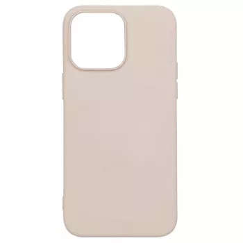 Evelatus Apple iPhone 14 Pro Max 6,7 polegadas Capa de silicone Nano Soft Touch TPU Bege
