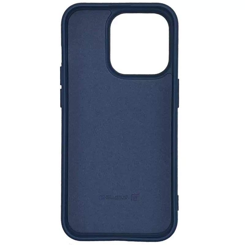 Evelatus Capa de silicone nano para Apple iPhone 14 Pro Max 6,7 polegadas Soft Touch TPU azul