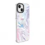 Capa Evelatus para Apple iPhone 15 PC+TPU com MagSafe - padrão floral